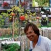 Christian Gruszka et son arbre à citrouilles