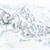 4/16 Les Karellis altitude 1600m. Projet : l'enneigement hivernal suffit à rassembler en un seul tenant bâtiments et activités. En été le sentiment est différent, les espaces se dispersent. Des cheminements adéquats, ludiques, des accès aux commerces, des offres de loisirs, spectacles, ainsi que le rapatriement du ruisseau d'antan, permettent d'insuffler une atmosphère conviviale tout en respectant les intimités. Rochers et végétaux ( voir " Les Menuires " ) sont appelés en nombre à oeuvrer à la restructuration ( voir photos " En pleins travaux " )