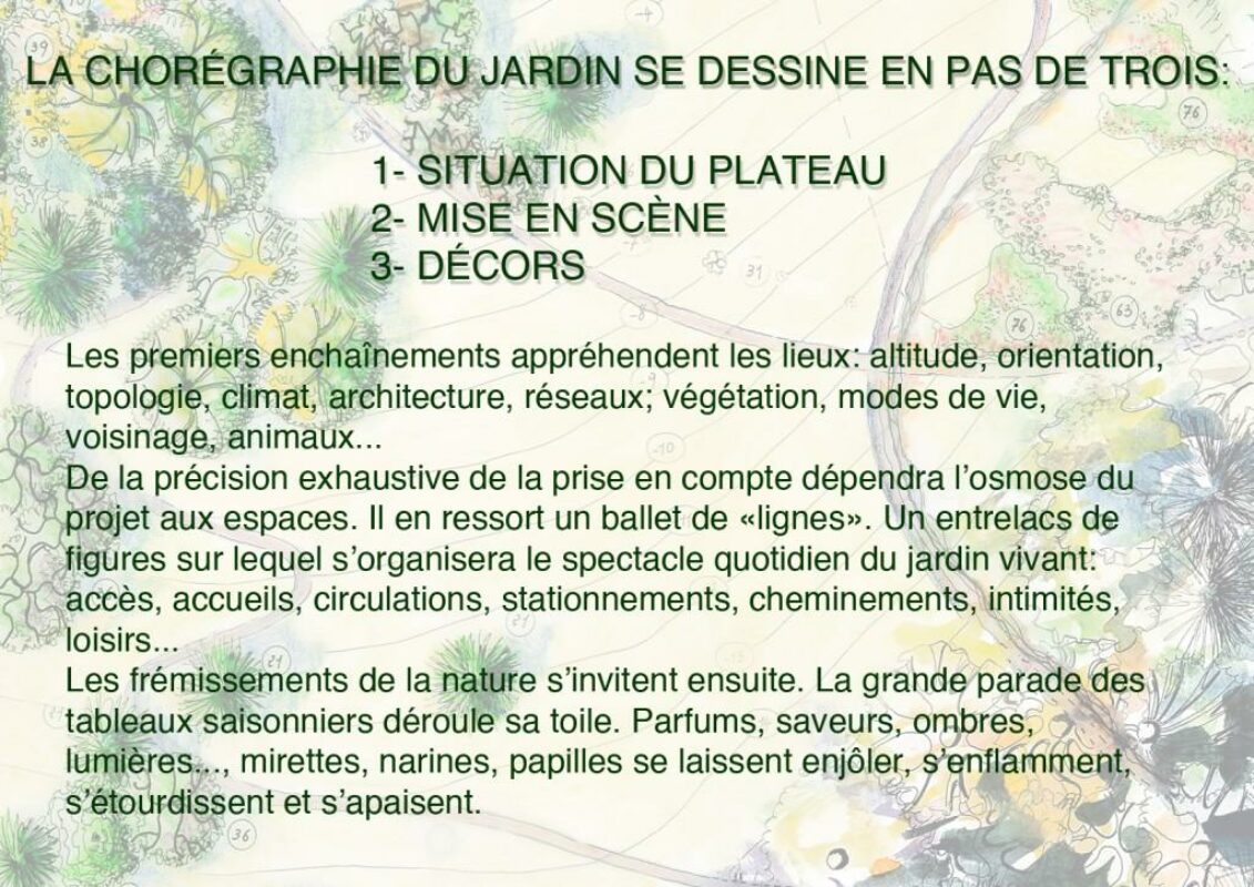 Les étapes à suivre pour l'élaboration d'un jardin
