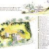 Flore : grâce à l'implantation de 2 " bras bienveillants " de forte végétation, la partie S-E esseulée de la propriété est réinsérée à la zone de vie. Cernant la prairie jusqu'au-delà du point d'entrée, camerisiers, prunelliers, aubépines, chèvrefeuilles arbustifs, cornouillers mâles, néfliers d'Allemagne, lilas..., cognassier, pommier, prunier..., charme, érable plane, merisier à grappes, frêne ' Raywood '..., règlent son compte à l'angle mort non seulement en visuel, mais aussi par l'attrait gustatif. Au nord un plane et un hêtre, derrière 3 arbres à miel, prolongent les perpectives. En limite ouest la végétation existante, excepté le prunier pourpre, demeure telle quelle.